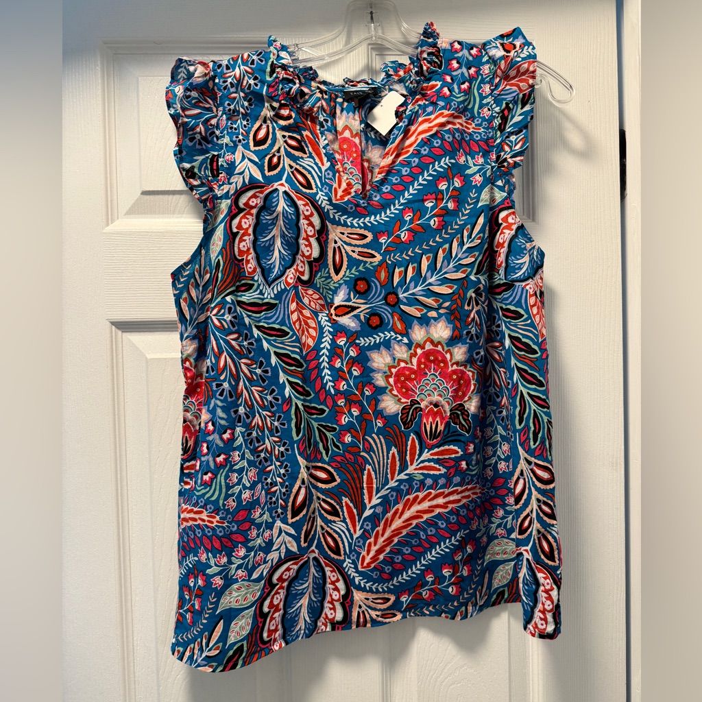 Talbots Leaf Tee
